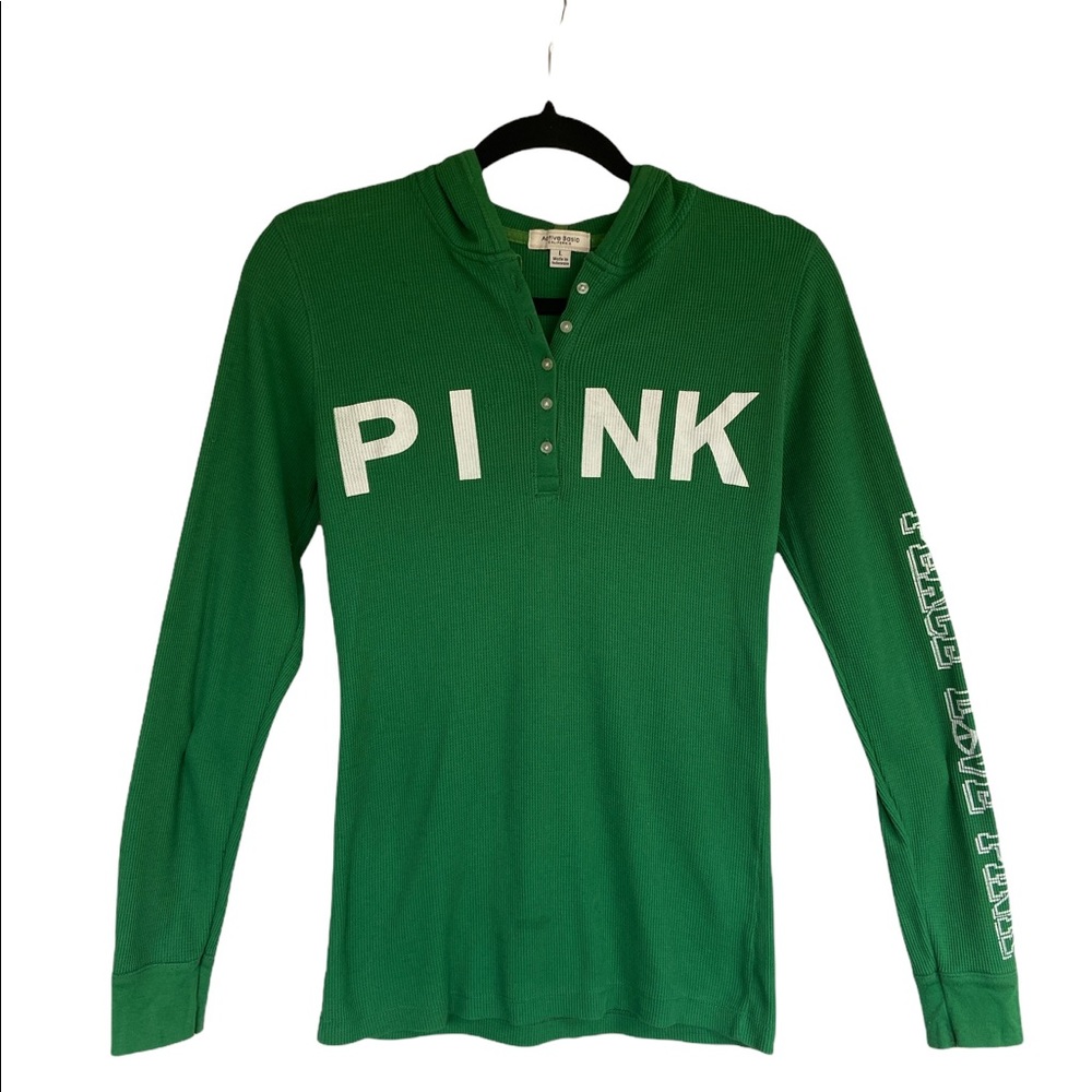 PINK long sleeve women’s L top